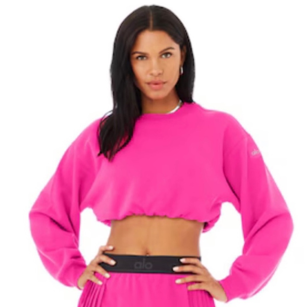 Alo Yoga Devotion Crew-neck Neck Pullover! P2P 20"